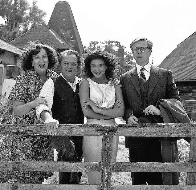 Happy Birthday to Catherine Zeta Jones. Seen here in \The Darling Buds of May\.  