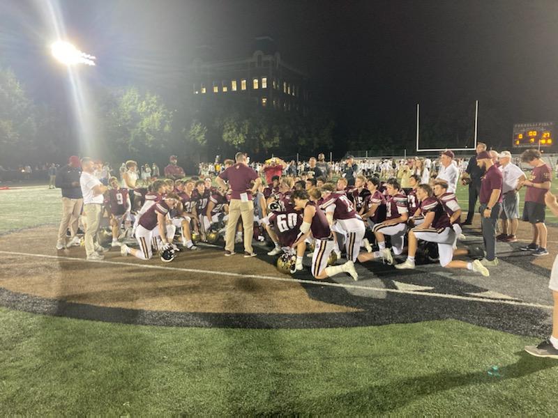 MikeHurleyAD's tweet photo. HUGE congratulations to @IgnatiusFB @CoachMmiller15 and each of our amazing student-athletes in their victory over @CaravanFootball tonight!
Historic win for the Wolfpack with an even brighter future ahead!
#PackTogether๐บ https://t.co/Ggu7zTXBkk