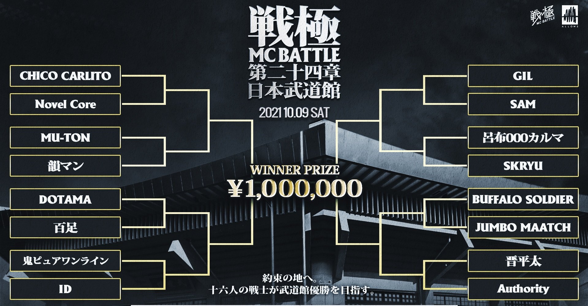 戦極MCBATTLE 公式 على X: 戦極MCBATTLE 公式 على X: