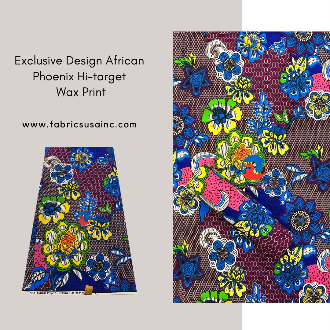 Exclusive Design African Phoenix Hi-target Wax Print.
FREE Shipping Orders of $75.
Store Location: 1448 Commerce Ave, Bronx NY 10461.
SHOP Online 👉 fabricsusainc.com
Please Call - 3476596812/ 3477745575 (WhatsApp)

#hitargetwaxprints #fabricsusainc #ankarastyles #ankara