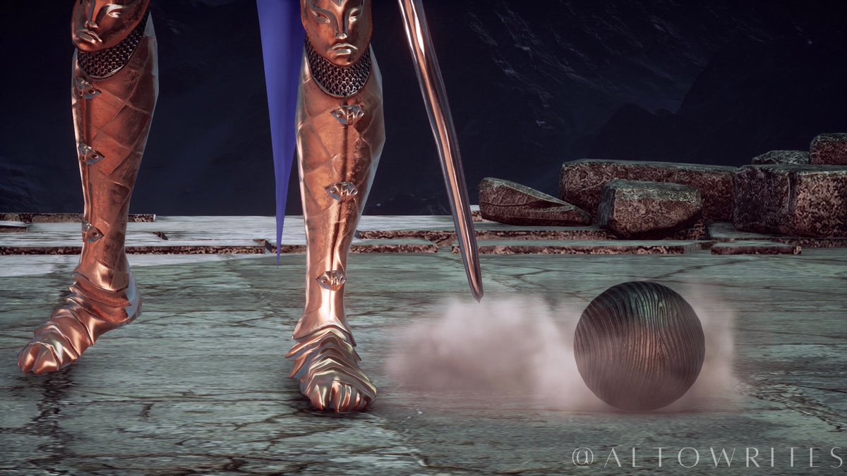 AltoWrites's tweet photo. Victory over Giants ✨
A reader asked for shots of Mara defeating Corypheus. Wish granted 🌺
#dragonage #DragonAgeInquisition #lavellan #altowrites #maralavellan #dwellwithin https://t.co/JteI5Sm3h8