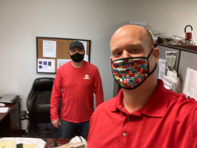 IndianaRailRoad's tweet photo. #RedOutForRailSafety #INRD #INRDvibes #seetracksthinktrain #STOPTrackTragedies https://t.co/0Ph40mLNLh