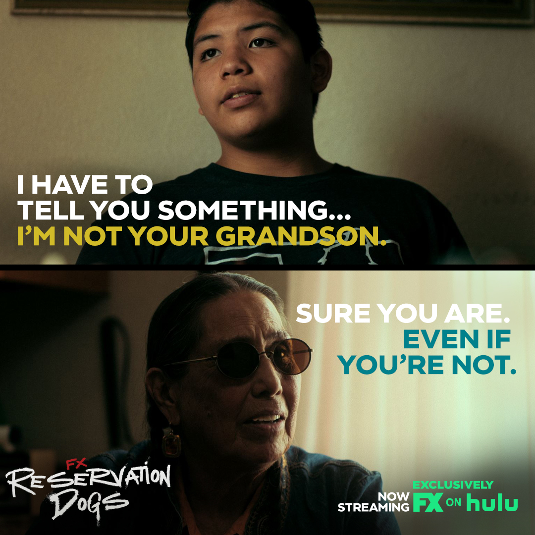 Heart officially melted. #ReservationDogs