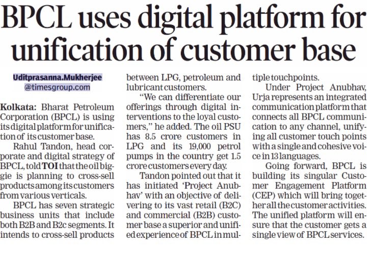 Rahul Tandon_bpcl tweet media
