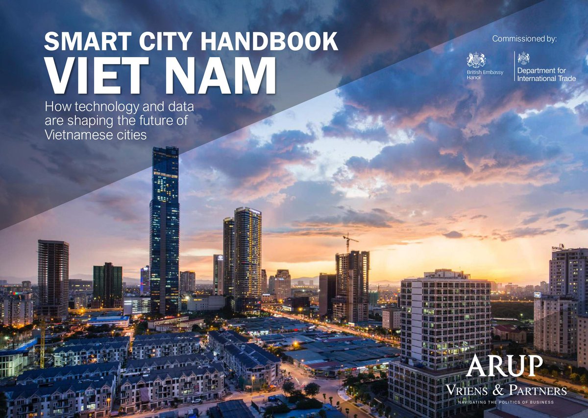 UKinVietnam's tweet photo. As part of the #LondonTechWeek, the 🇬🇧 Gov together w/ 🇻🇳’s Ministry of Information &amp; Communication launched “The Smart City Handbook: Viet Nam”, providing an overview of #smartcities in 🇻🇳 &amp; best practices from 🇬🇧 in digitalisation and innovation. 
 
👉 https://t.co/GI8exfsBGQ https://t.co/snznBFzip0