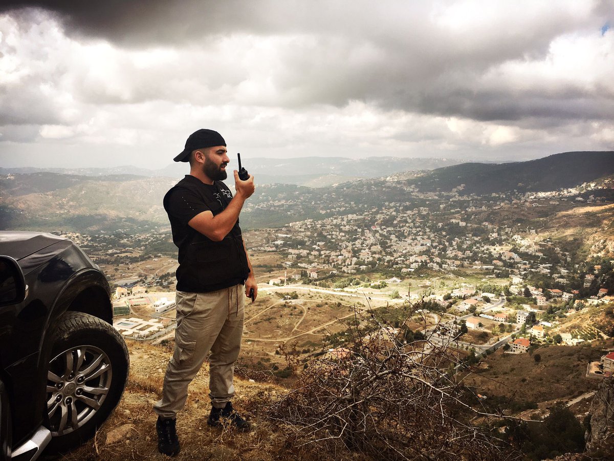 CABS_REPORTS's tweet photo. Day 4 of our bird protection camp in #Lebanon and one of our #BirdGuard teams patrolled around the mountains above Batroun. Team observed dozens of poachers using decoy callers to lure and shoot hundreds of swallows and bee-eaters in just this area alone: https://t.co/guFgLhK46g https://t.co/vIIZtqtNCx