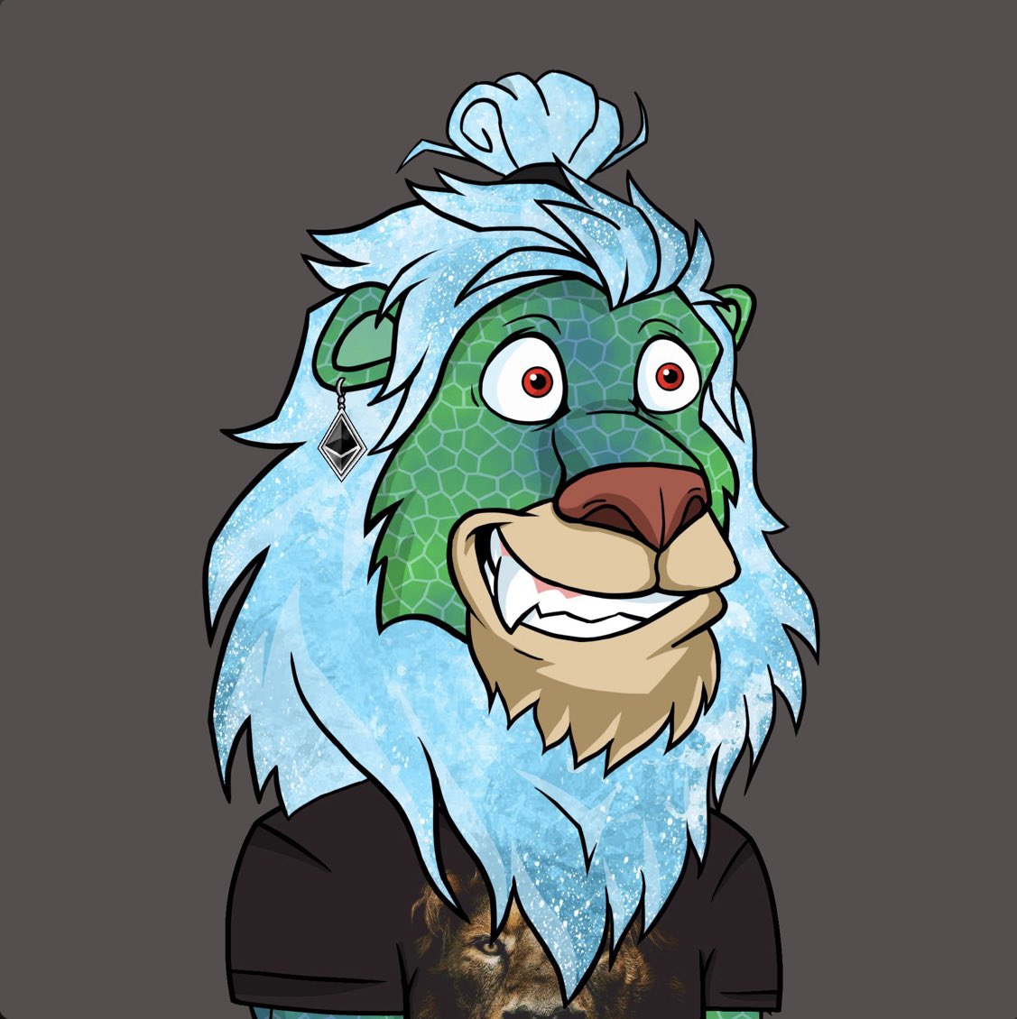 brnzltx's tweet image. Nicely done King. That’s a fine lion you have there #ROAR #PRIDEPROUD @LazyLionsNFT