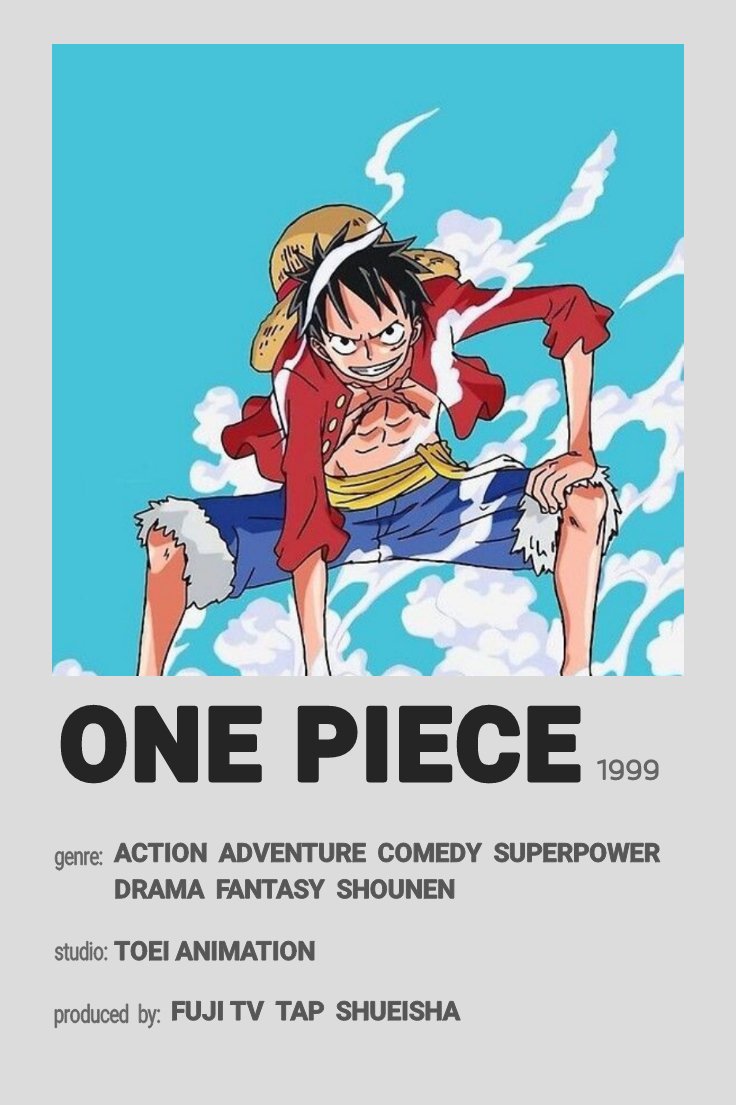 One Piece Minimal, one-piece, anime, minimalism, minimalist