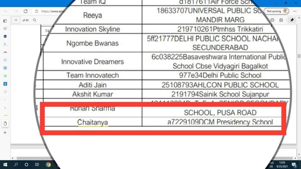 DCMPresidency's tweet image. Congratulations
We are happy to announce that our student Chaitanya Ramakrishna Kale of class IX is recognized as the Most Consistent Students of India in the ATL Tinkerpreneur Bootcamp.
#atalinnovationmission #AIMtoInnovate #TinkerFromHome #AtalTinkeringLab
Regards, 
Team DCMP