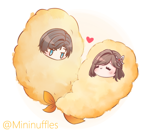 「Hello👀😂 I have come to deliver some Ar」|Mininuffles | Commissions Open!のイラスト