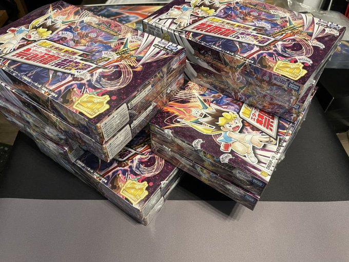 カートン開封
過去最大レベルのあたり 