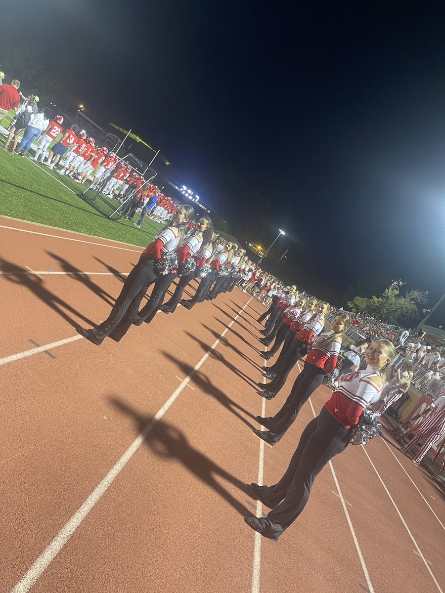 We love Friday night football games! #pioneerpride #khs