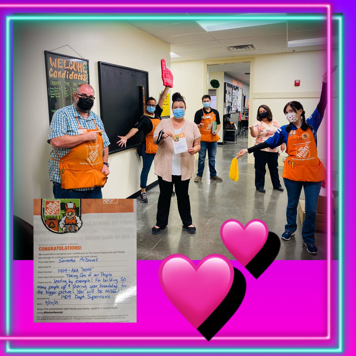 💝Sam has devoted so much time to giving back to others - mentoring and empowering her associates to believe in themselves! The supervisor team wanted to show just a small token of their gratitude for her unwavering support and commitment over the years!#imnotcryingyourcrying💝