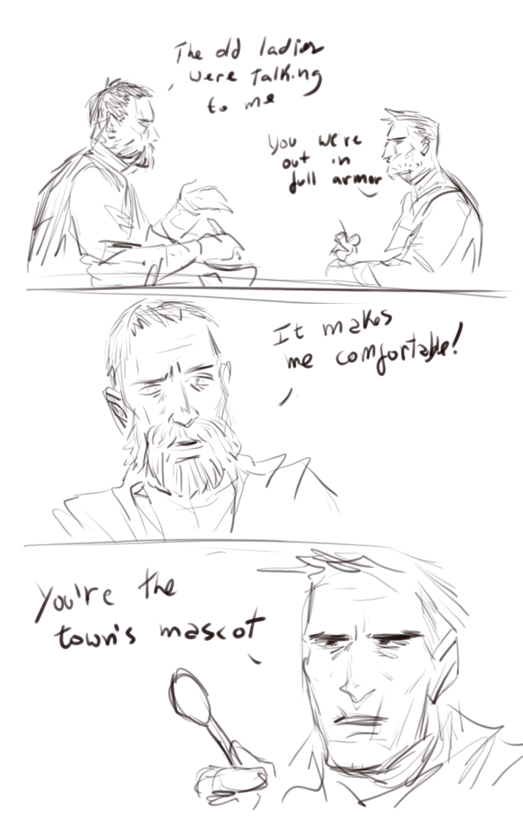 not to be embarrassing on main but this one sketchy comic I drew a few months back is still one of my favorite reynauld/dismas fanarts ever 