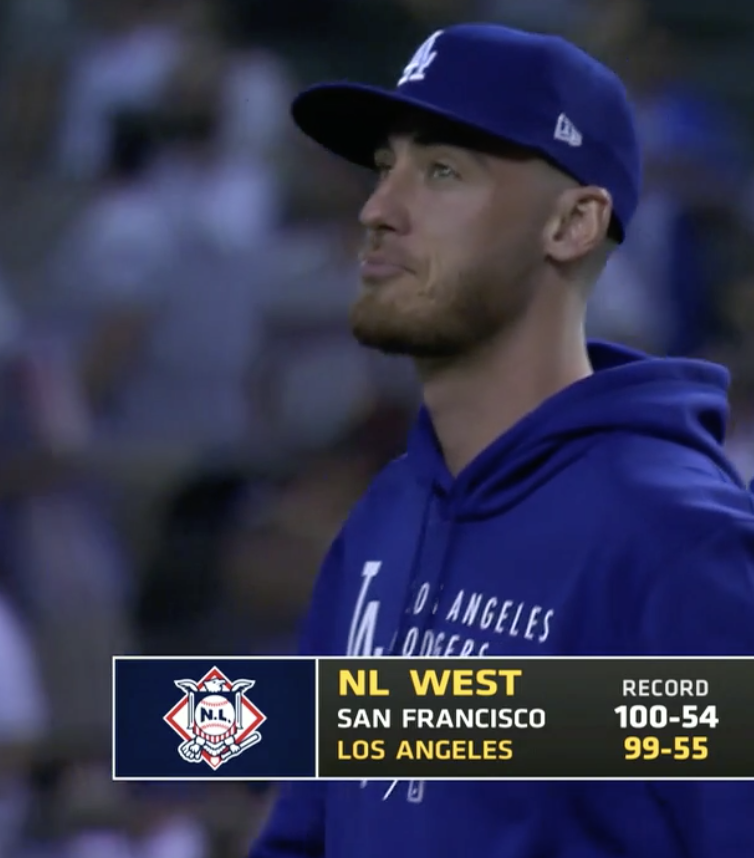BlakeHHarris's tweet photo. BREAKING: Cody Bellinger got a haircut https://t.co/eBRhsOs0et