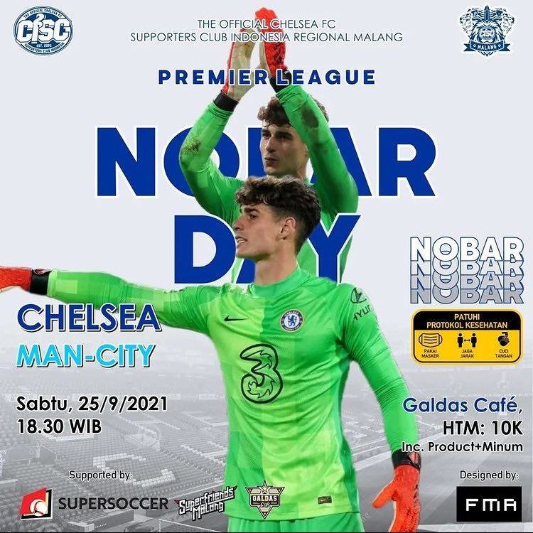 ciscmalang_'s tweet image. With a busy schedule, hopefully Chelsea can win, get 3 points at home come on Chelsea you can🔥

📆 : Sabtu,25 September 2021
⏰ : Open Gate 18.00 WIB
📍 : Galdas Cafe
💰 : 10K 
☎️ : Fahri +62896-9687-2310
.

#chelseafc #chelseaindonesia #ktbffh #comeonchelsea #AyasUmakCISCngalam