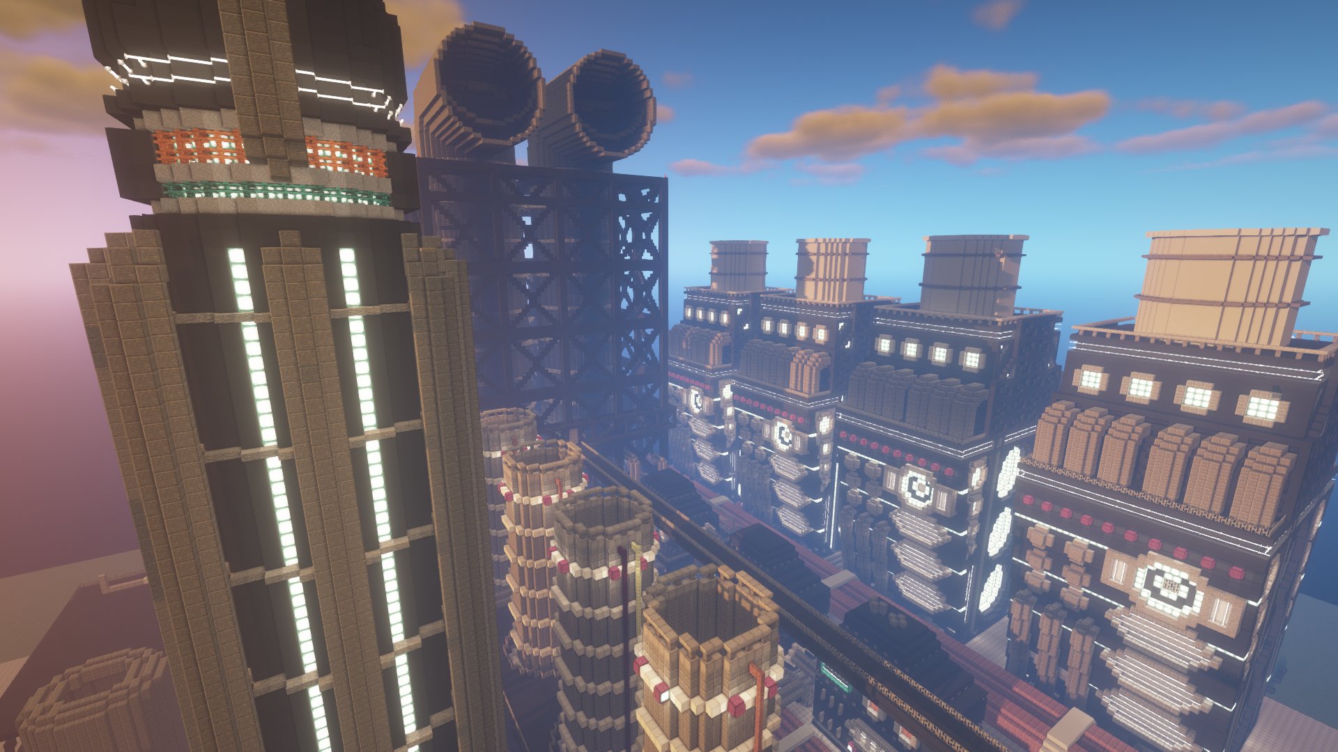 Alice In 新しい建物ができました マイクラ 工場 Minecraft建築コミュ Minecraft 巨大建築 T Co Nth4irhbgz Twitter