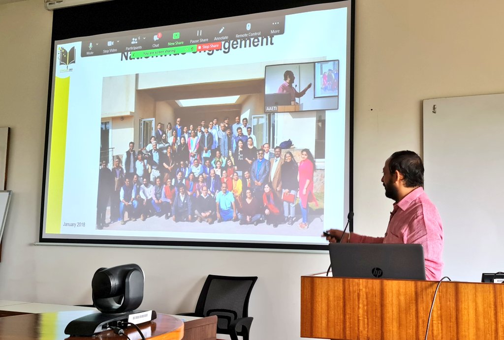 CSEINDIA's tweet photo. Day3 | Why green campus? @sareen_rajneesh joins us today with our 30 educators from across India @ #knowledgeconclave2021 https://t.co/e0bVHYGkG9