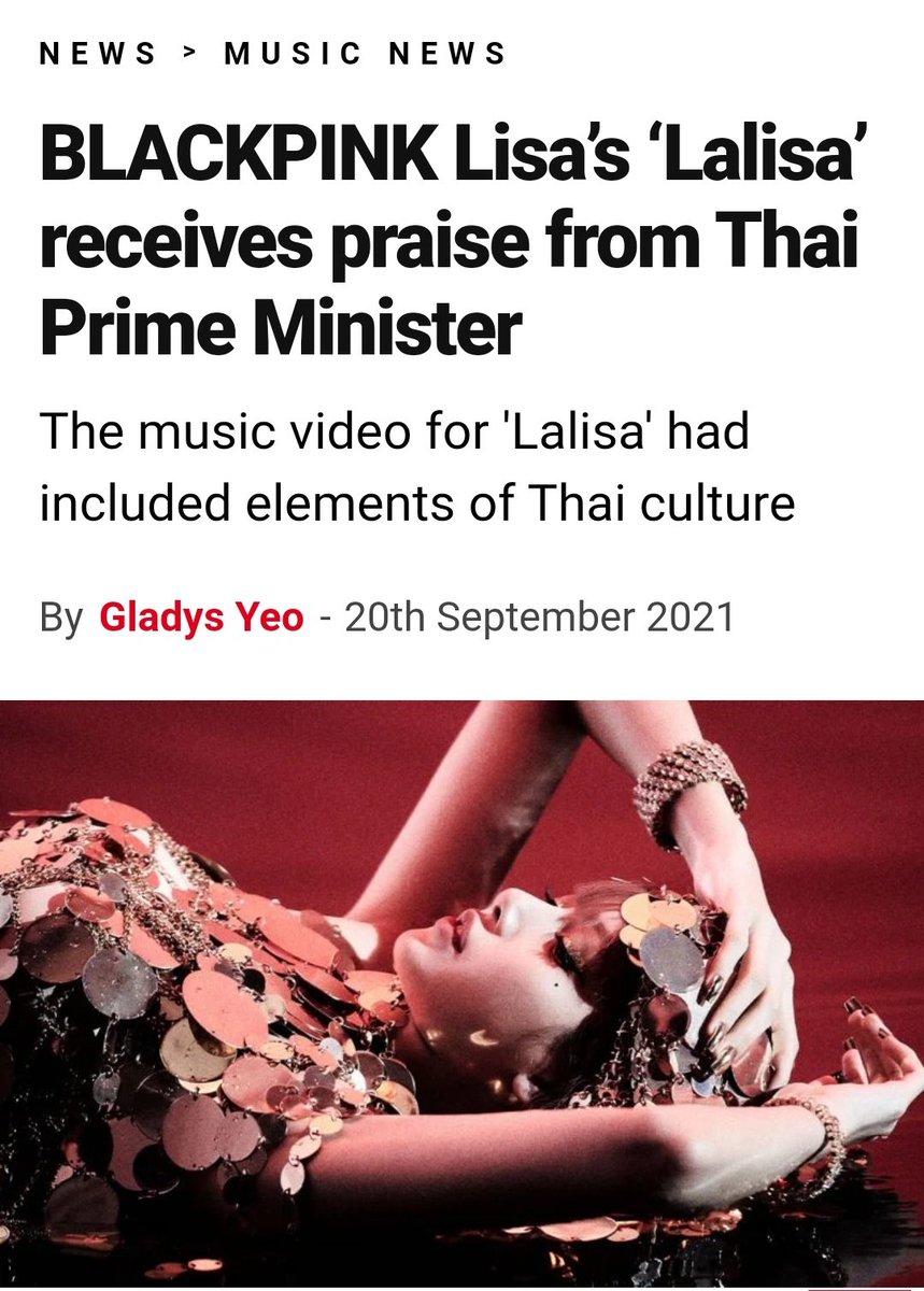 GlobalQueenLisa's tweet photo. Lisa on going achievements for her solo. Smashed Records left &amp; right plus being praised by Thailand Prime Minister. Being acknowledged by South Korean Ambassador, tremendous success internationally, QueenLisa captivated the world indeed 🌍 https://t.co/eNAKuXD4Lc