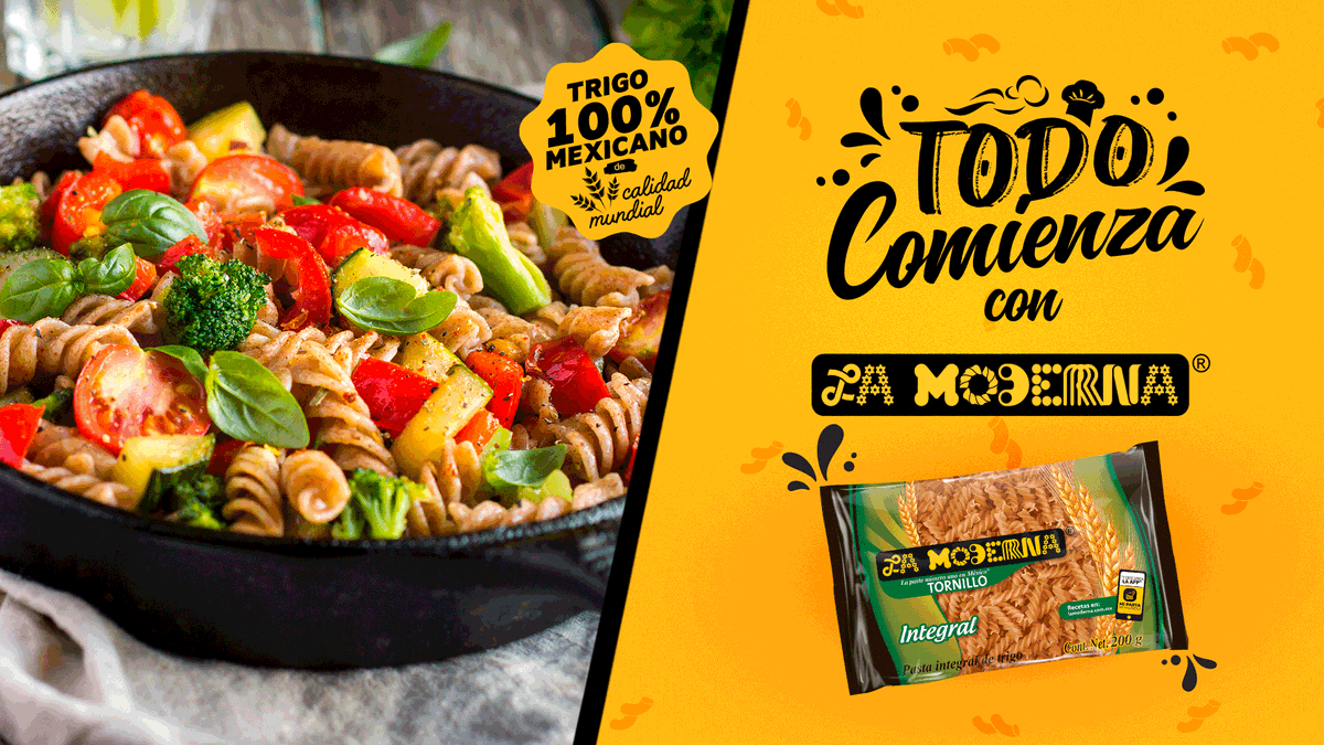 LaModernaMx's tweet photo. Un platillo delicioso y saludable comienza cuando cocinas con La Moderna®.
#TodoComienzaConLaModerna
#Pasta #Vegetales #Saludable #Brócoli #Ensalada #PastaIntegral #Recetas #HechoEnMéxico https://t.co/qsyCNLR2A4