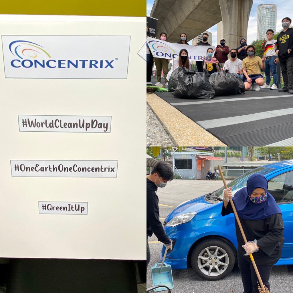 GeorgeGunavathi's tweet photo. Concentrix Malaysia participates and supports World Clean Up Day
#oneearthoneconcentrix
#ConcentrixMalaysia https://t.co/0VGxWm0TJ8