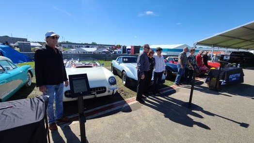 HenryEPayne's tweet photo. Corvette lotto winners: recipients of 6 Lost Corvettes at #MotorBella to help #StandForTheTroops. Pontiac @M1Concourse @DetroitNews https://t.co/xpGQ7hoosF https://t.co/3vhwiqsvQ1