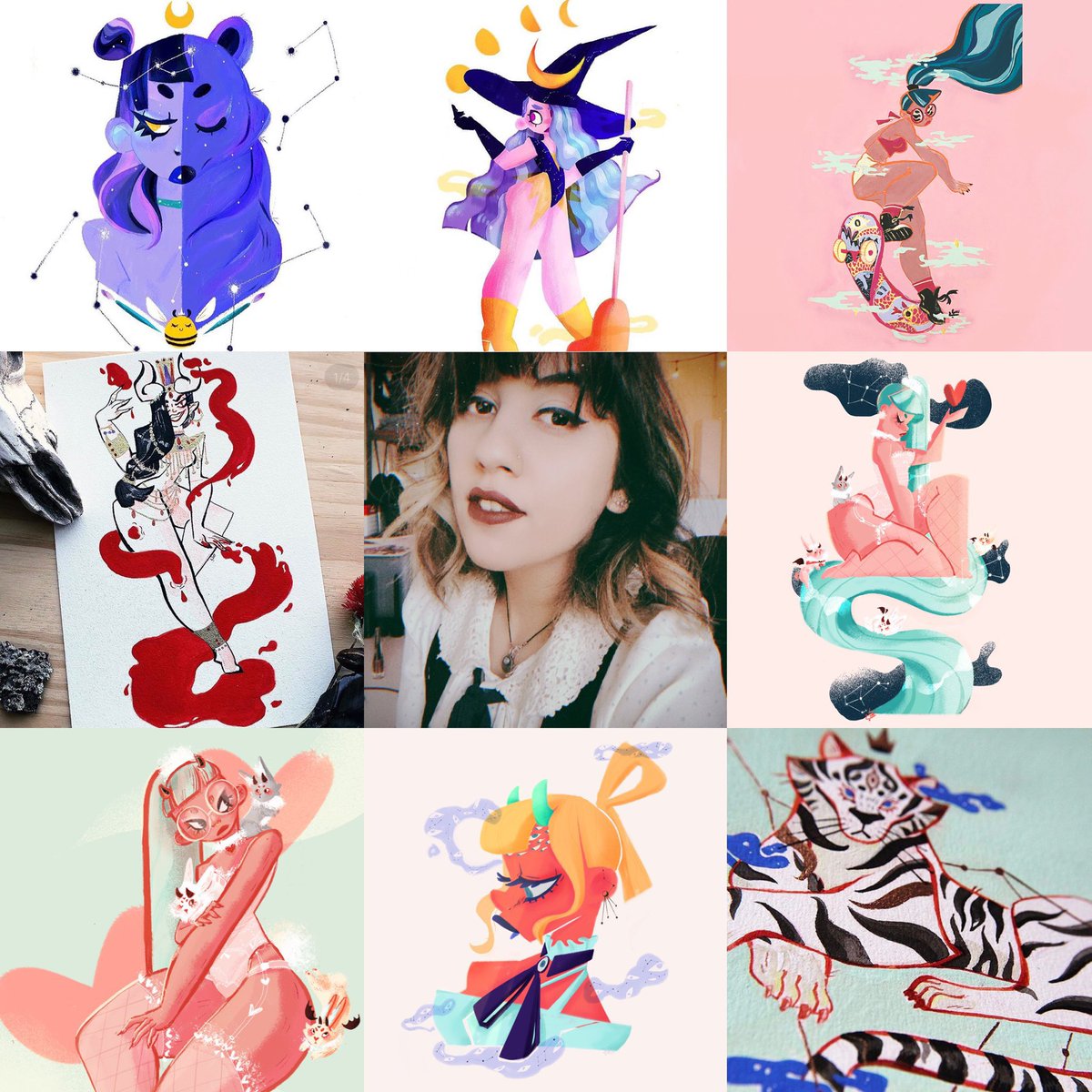 SudiBearArt's tweet image. Hi #SouthAsianArtists  . 
I’m Sudi ,  Iranian - American Illustrator and apparel designer  celebrates powerful women, fairy tales, and nature through illustration and a homemade brand of street-soft apparel . 
SudiBear.com