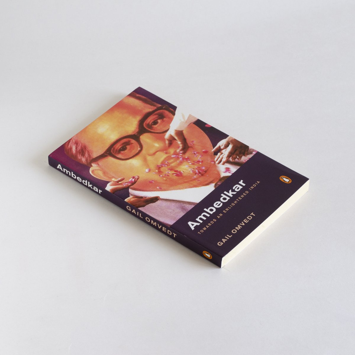 unlikedesignco's tweet photo. Book cover design by @unlikedesignco for Gail Omvedt's book 'Ambedkar - Towards an Enlightened India' published by @PenguinIndia #gailomvedt #harpreetpadam #lavanyaasthana #ambedkar #ambedkarbooks #unlikedesignco #bookcoverdesign https://t.co/DxDN4NxcfI