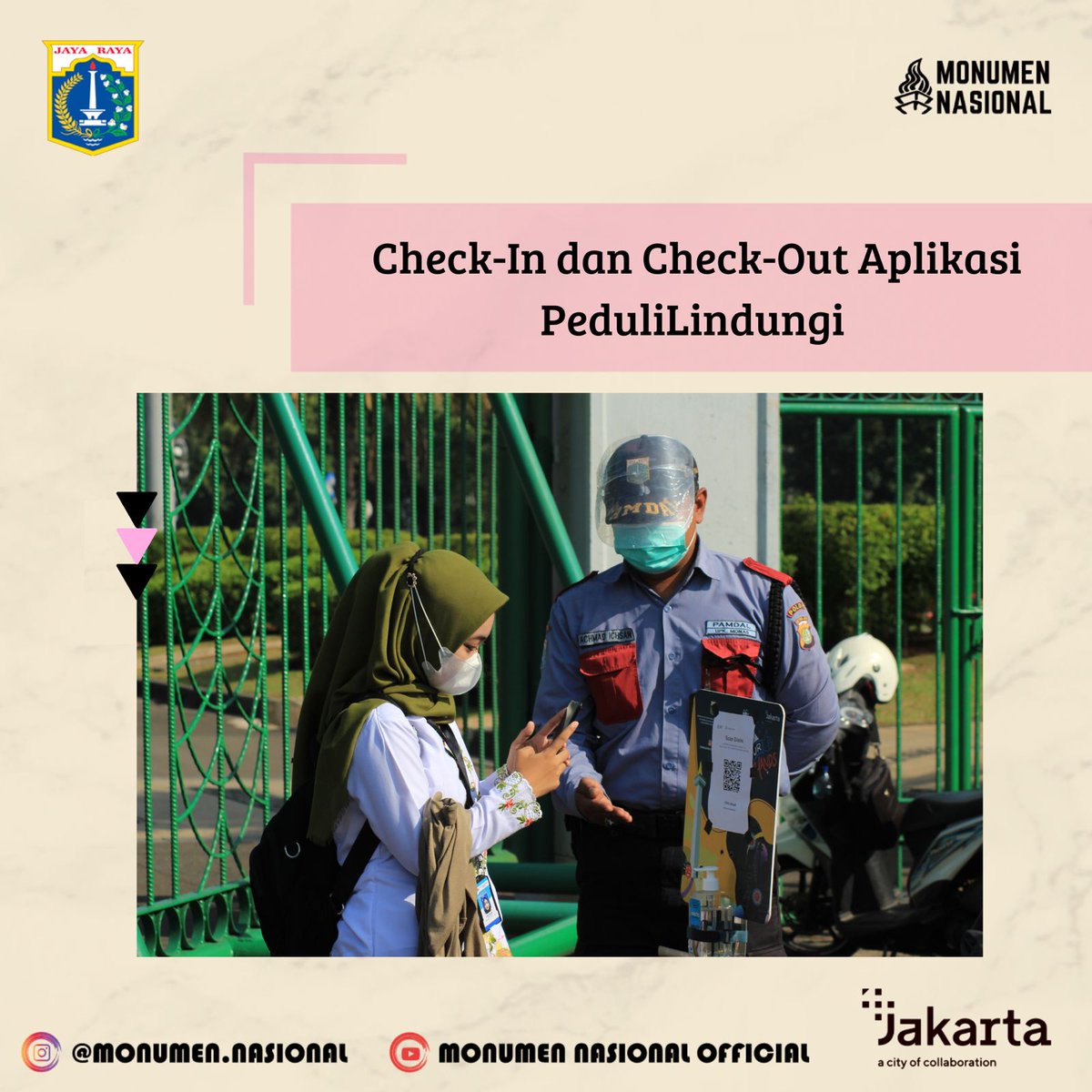 Penerapan Prokes Kepada Karyawan Monas
#monasjakarta
#monumennasional