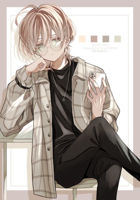 黒マスクくん 14歳 だんまる のイラスト 黒マスクくん 14歳 だんまる のイラスト