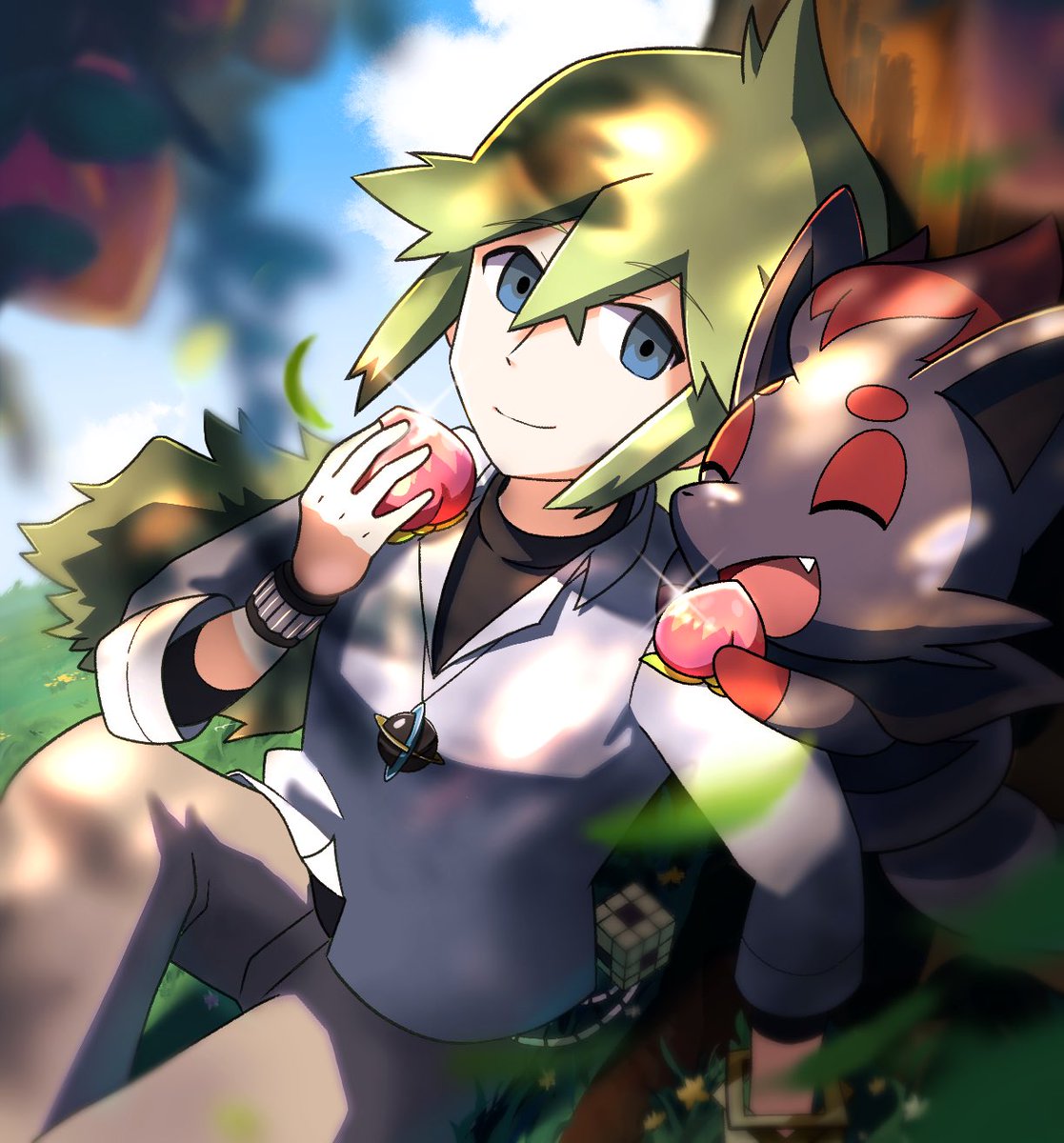 みずとら Nとゾロアを描きました ポケモン N みずとら Nとゾロアを描きました ポケモン N