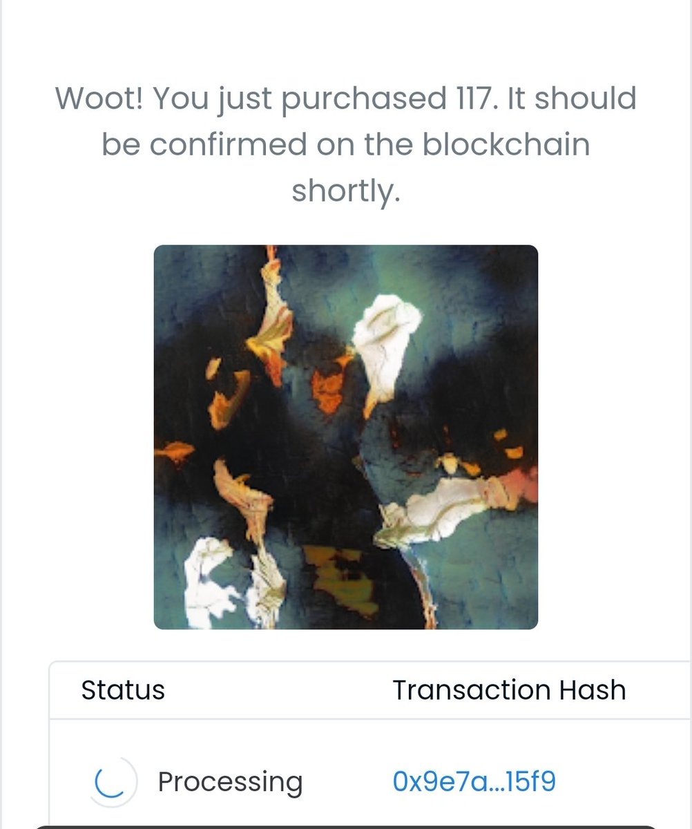 CryptoNurse9's tweet photo. @AugustFR @miragegalleryai Really hope I'm not too late! I love this project! https://t.co/zCdEigS3mD