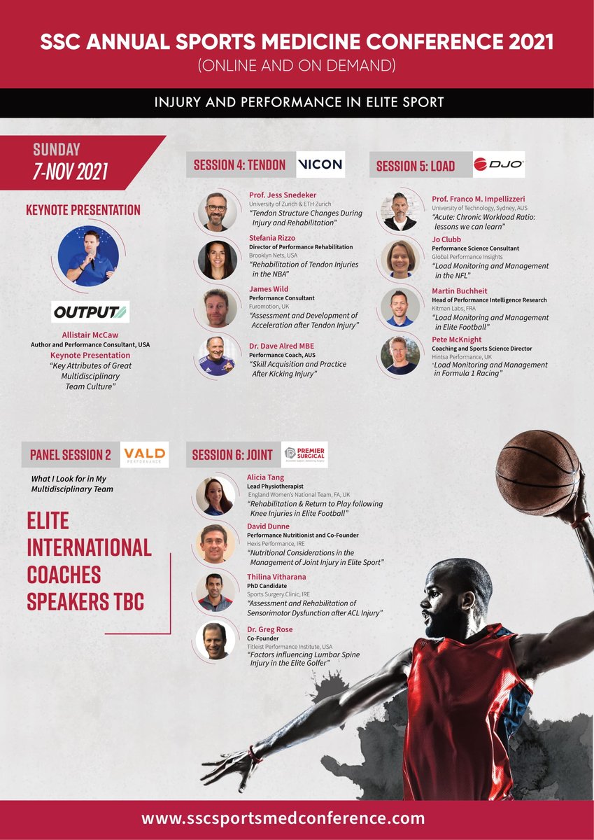 sscsportsmed's tweet photo. 🚨🚨🚨6 WEEKS TO GO🚨🚨🚨

The countdown is on - We can't wait for our #SSCconf2021!

We already have attendees from 22 Countries!
🇦🇺🇧🇪🇧🇲🇮🇪🇬🇧🇸🇬🇸🇦🇨🇦🇨🇳🇭🇷

Book your place now on our website:
https://t.co/p6IqBsd5ob https://t.co/cDzTx7ojsj