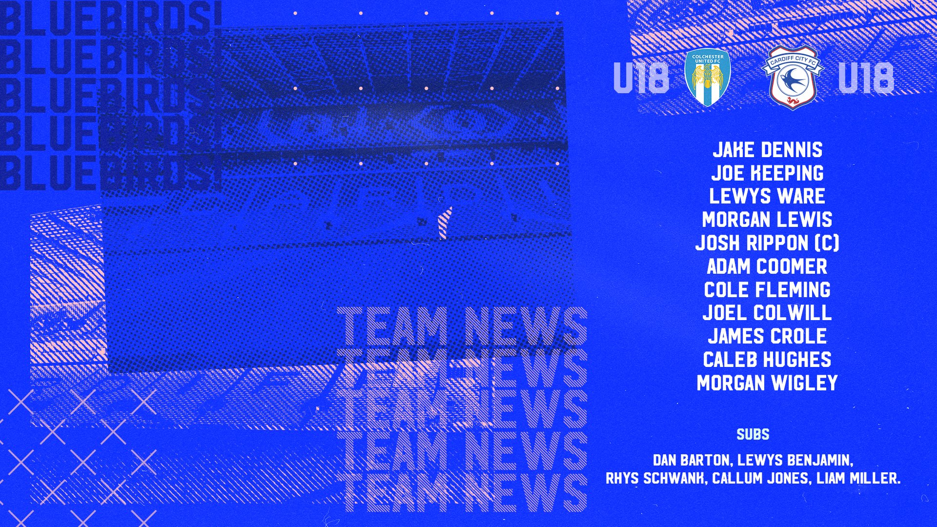 Cardiff City FC on X: 🔢 This is how the #Bluebirds line-up for