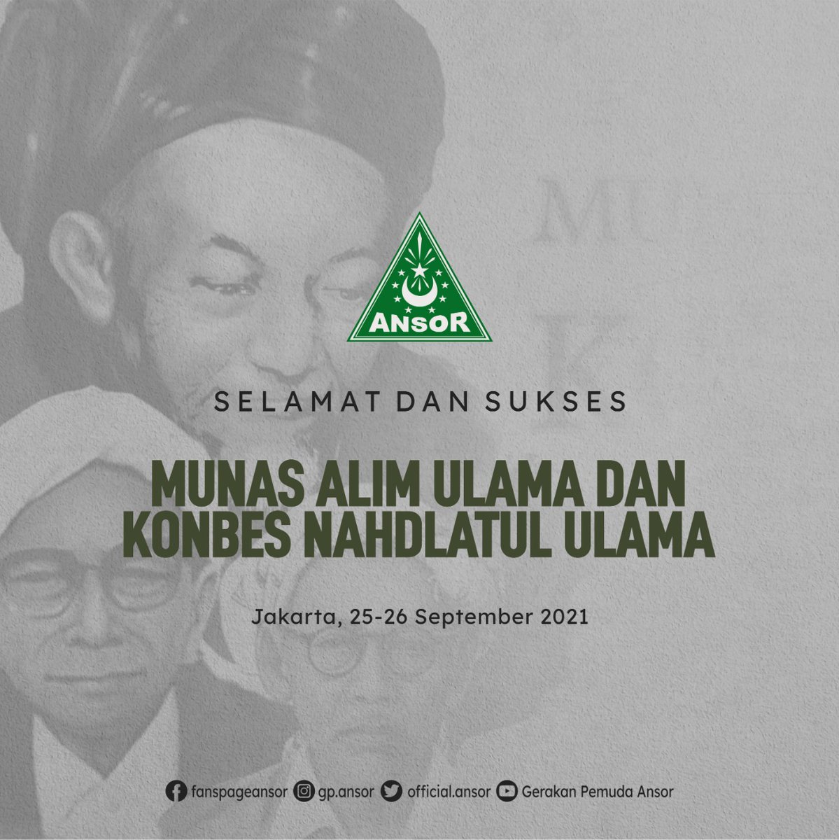 Selamat dan sukses 
Munas Alim Ulama &amp; Konbes NU
<a href="/nahdlatululama/">Nahdlatul Ulama</a> <a href="/BanserBlora_X8/">Satkorcab Banser Blora</a>   <a href="/RijalulAnsorBlr/">Rijalul Ansor Kabupaten Blora</a>  <a href="/ansor_blora_x8/">Gp Ansor Blora</a>