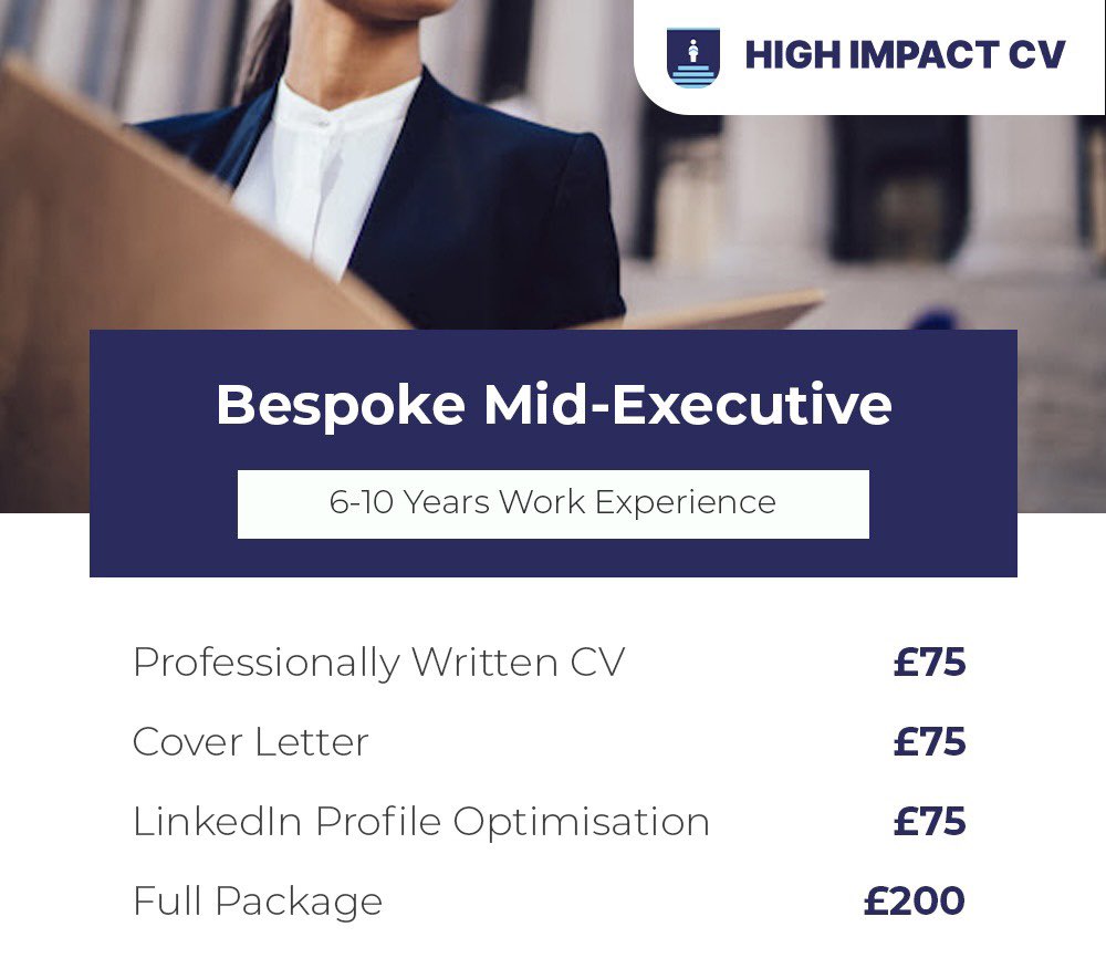 OgbeniDipo's tweet photo. .@HighImpactCV helps UK🇬🇧 based professionals land more interviews by crafting HIGH IMPACT CVs, Cover Letters &amp; LinkedIn Profiles via:

•An Initial Consultation
•Keyword Placement
•CV crafted to beat ATS
•Bespoke Advisory Service

Visit https://t.co/DV8bdXfBD3 to place order. https://t.co/SVS3ruAGhb