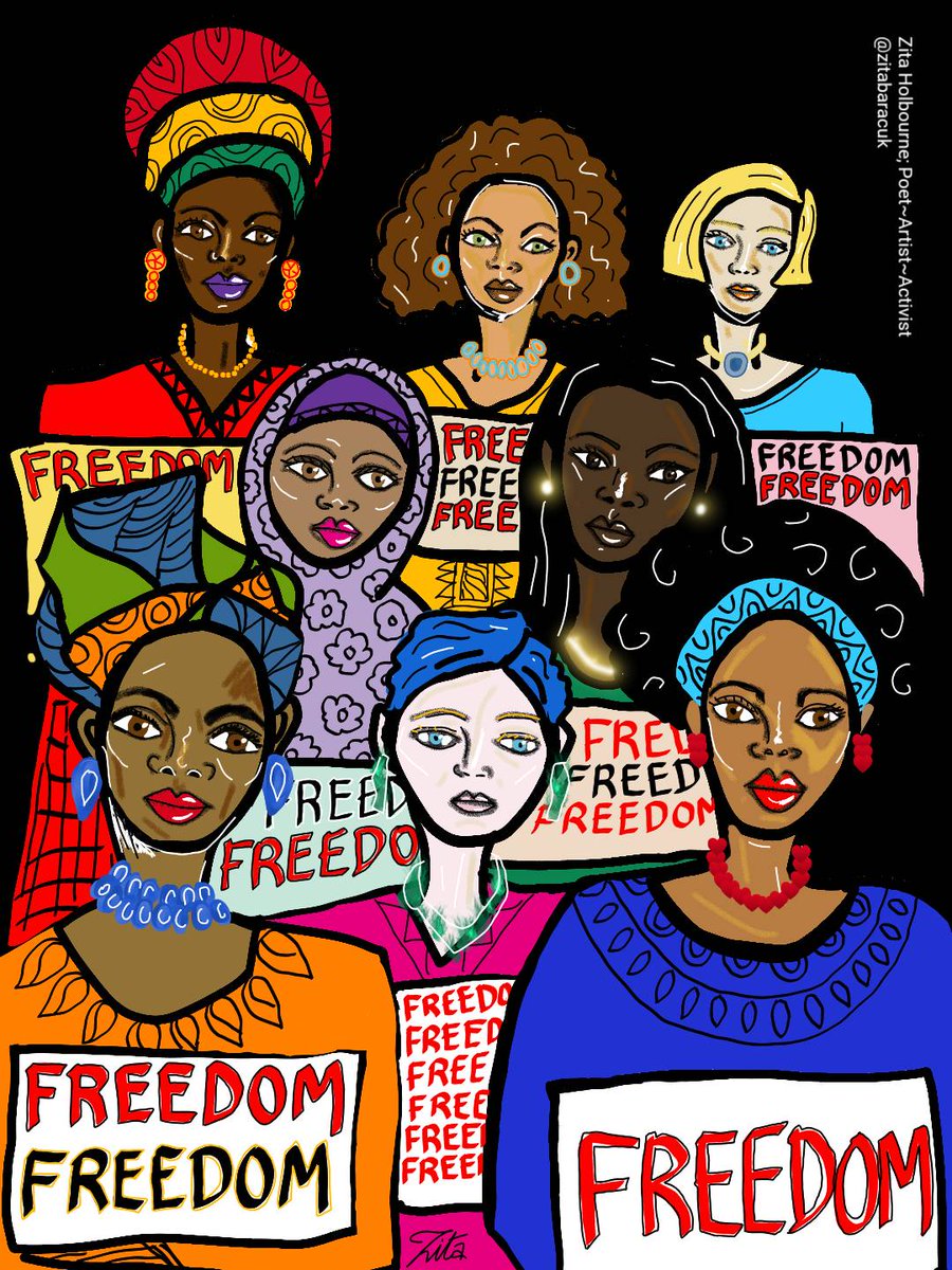 BARACUK's tweet photo. Our thoughts are with the family and loved ones of #SabinaNessa . Our deepest condolences.  Rest in peace. 
(Art by #ZitaHolbourne National Chair of @BARACUK) https://t.co/qwN3VTTz2q