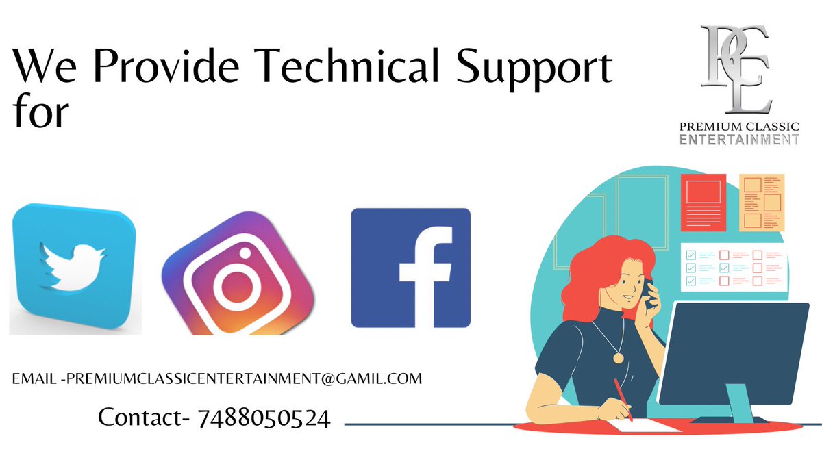 premiumclassic1's tweet photo. We provide Technical Support 

Email- premiumclassicentertainment@gmail.com 
Contact- 7488050524

#Assam #verification #techinal #pr https://t.co/Kju87mJMqr