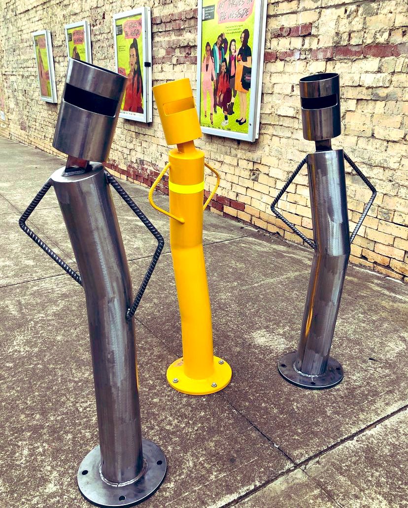 Bollards with attitude.
#WorldBollardAssociation