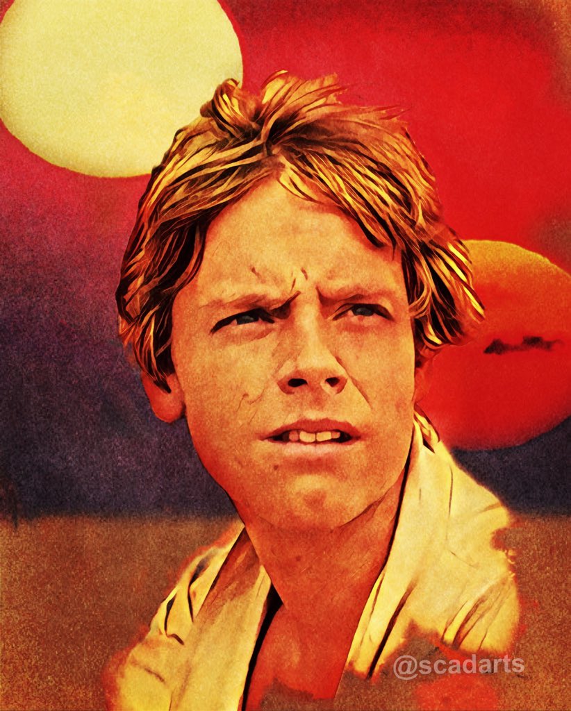 Wishing the man himself @hamillhimself the happiest of 70th birthdays! May the force always be with you!

#starwars #lukeskywalker #markhamill #themandalorian #thechild #grogu #babyyoda #twinsuns #binarysunset #returnofthejedi #theforce #jedi #skywalker #art #portrait  #painting