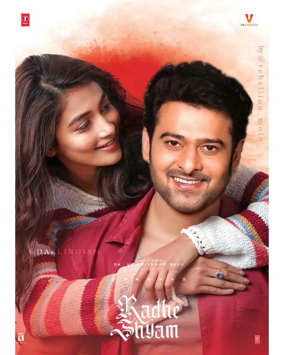 AlwaysPrabhas2's tweet photo. How Much Wait For First Single
Hope u like my edit  follow my insta page #darlingism 
#Prabhas #PoojaHegde #Radheshaym https://t.co/fZKmnMfyPH