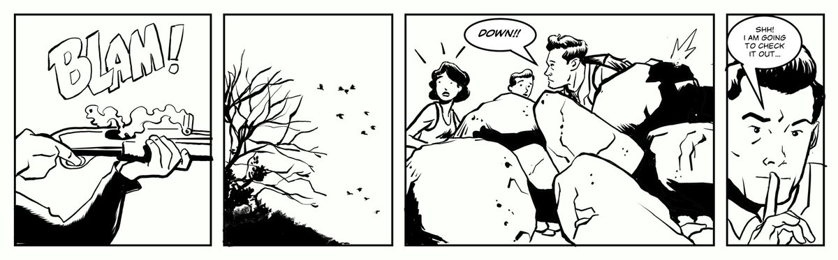 Some Mark Trail samples-not sure I ever shared all of these. One day I'll do a daily strip.