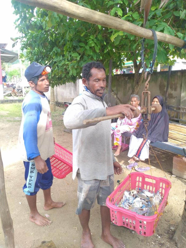 SaidSelvi's tweet photo. Jumat (24/9), Selvi Rosiana Said, PPB Kab.Bombana, di KUB Rajungan Ds.Batu Sempe Kec.Mata oleo, tangkapan rajungan, Alat tangkap Bubu, 1 Trip 7Kg, Harga Jual 70.000/Kg
#GiatLuhkanSatminkalMaros
#Bombana
#Tangkap 
#Produksi https://t.co/Cmkt5SLqCQ