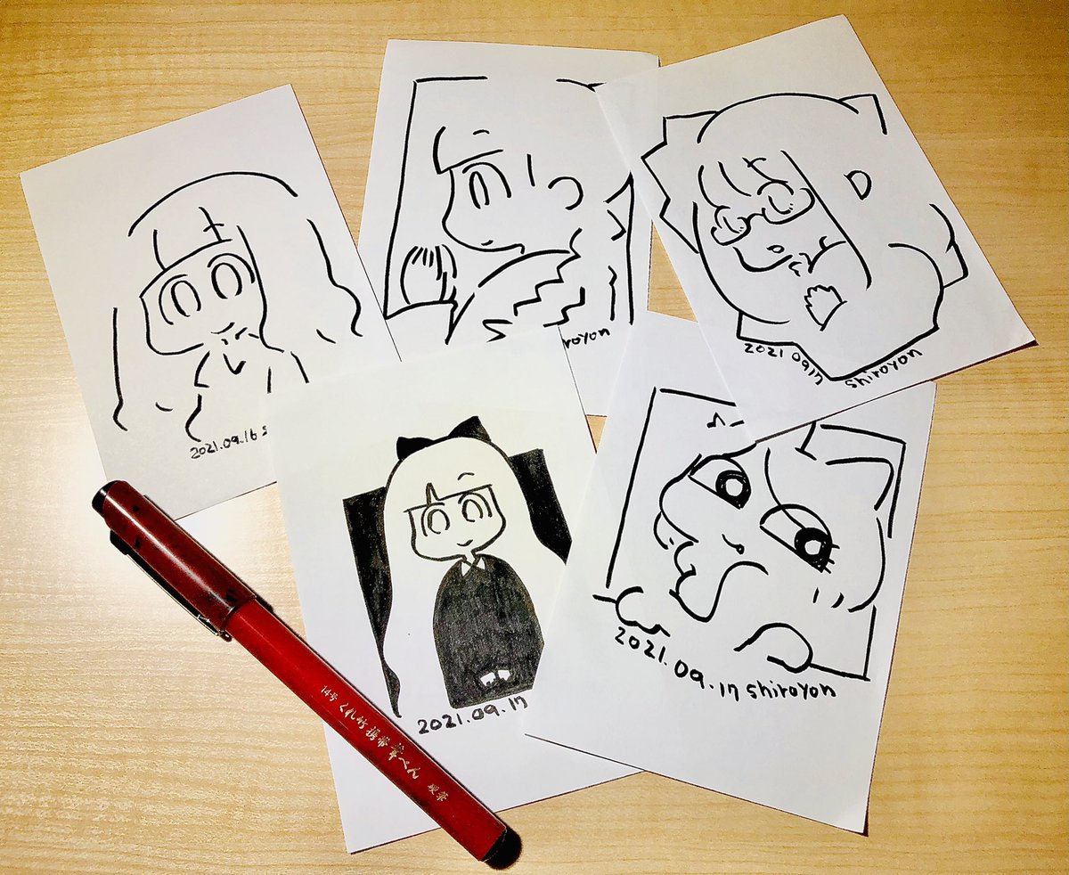 @projectNIRU @hmmmhrkn はじめまして。
ご紹介いただきました白四と申します🙇♂️
呉竹の14号すごく楽しい画材です。
ぜひぜひお試しください!✨
ぼくはほぼこれだけで絵を描いてます!