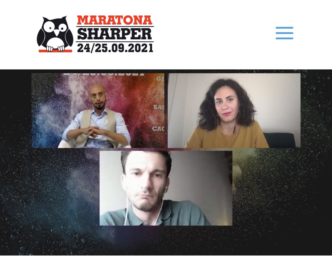 sharpernight's tweet photo. Rassegna stampa live alla maratona #SharperNight con @VioBac e Antonio Scalari @valigiablu 
▶️ https://t.co/Mc1hYY8aJ7
@MSCActions #MSCAnight #EuropeanResearchersNight #ERNItaly #ern2021 https://t.co/DEHjpFqNou