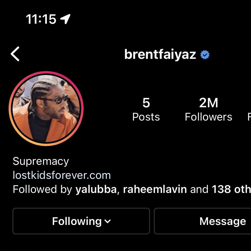 sqwnts's tweet photo. this just made my night! Brent Faiyaz avi is the pic I took ! 😭🤩 https://t.co/YL7BTQPa4a