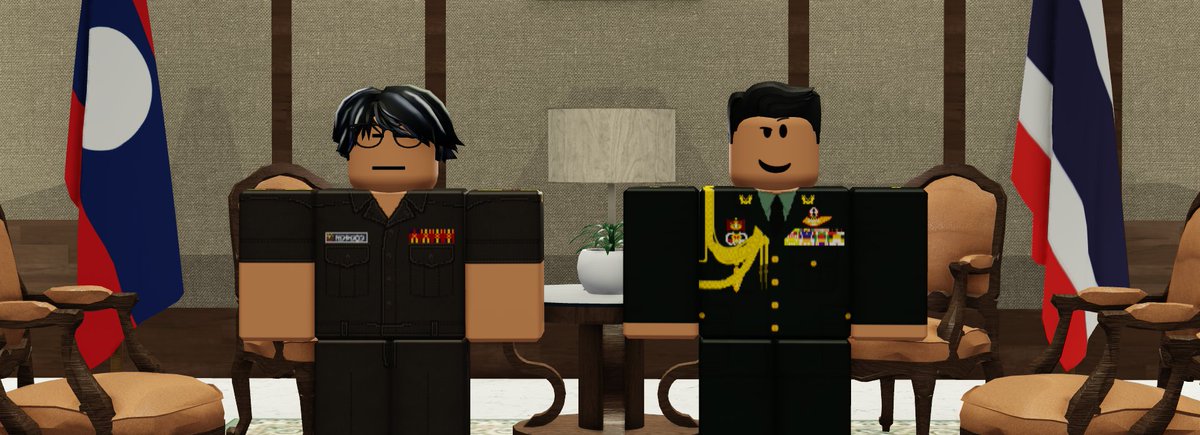 Today, His Majesty represented the Government during their absence and met with His Excellency General Paradox_Haz, the President of Lao PDR, in the Ministry of Foreign Affairs in Bangkok.