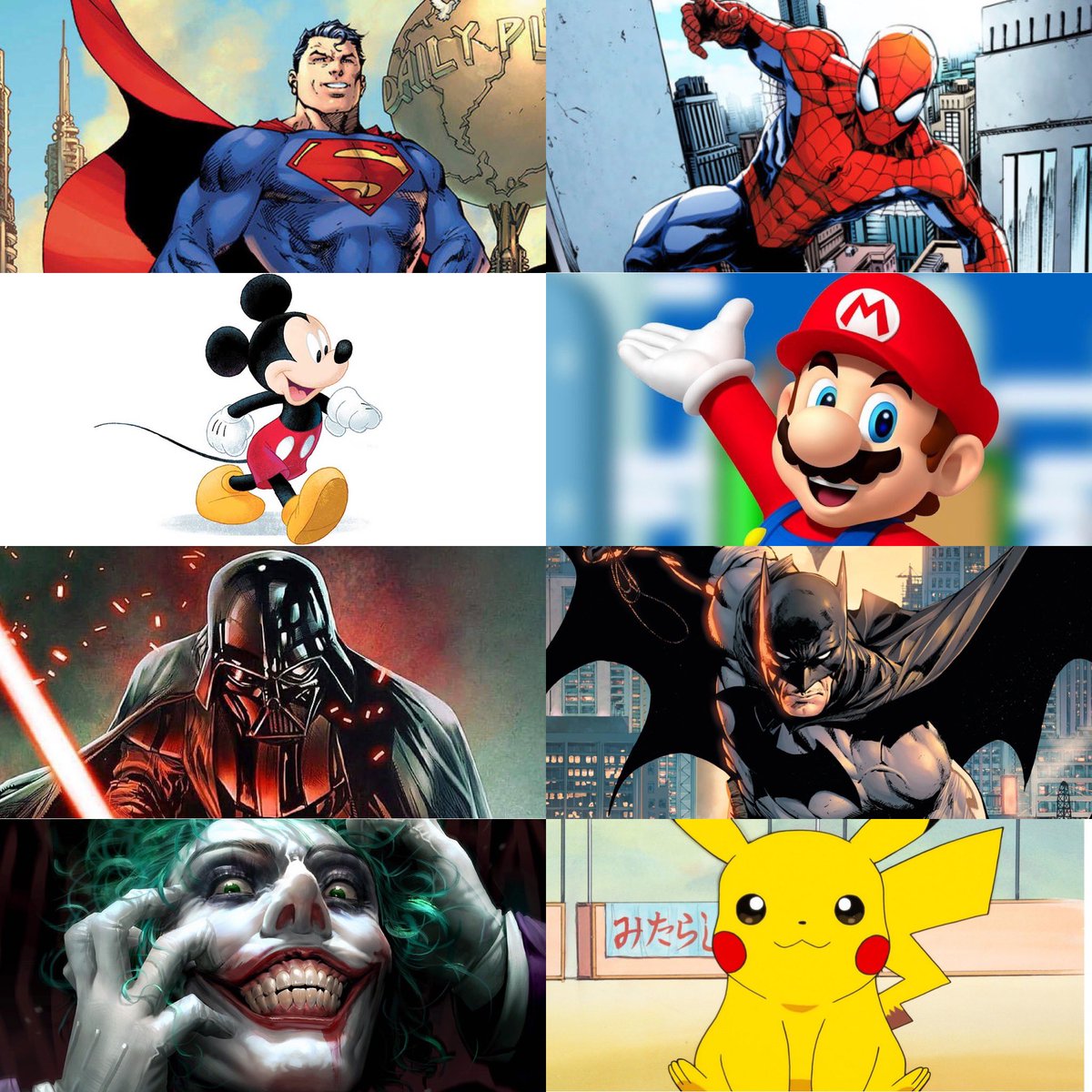 rinneganbobby's tweet photo. Who’s the most iconic character on this list⁉️ https://t.co/0U5C8HdwCF