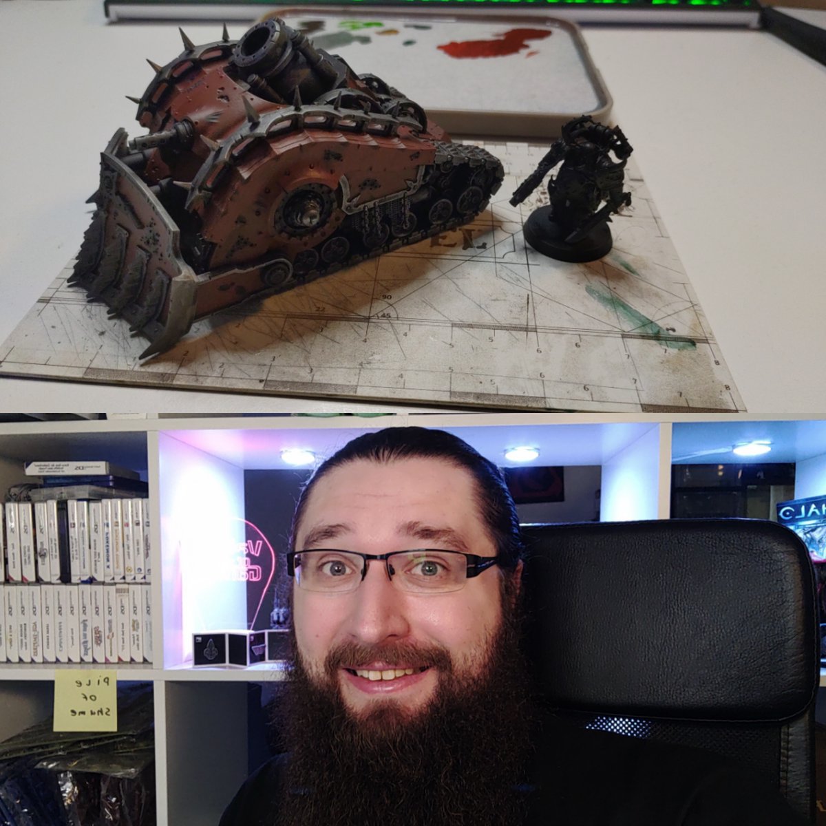 zyradosplays's tweet image. Der bärtige Mann malt wieder 😄Wir machen den Panzer fertig und fangen dann mit der Figur daneben an. Die #TreeByTree Aktion den @WWF_Deutschland geht weiter, bislang habe ich mit @BattleZooTV über 200$ sammeln können 😄
twitch.tv/zyradosplays
#TwitchDE #warhammer40k #Twitch