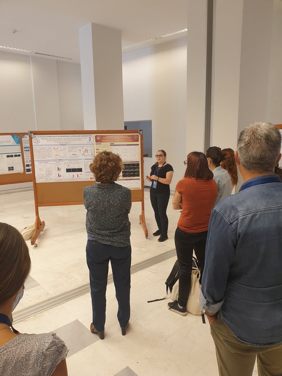 CarsanaEmma's tweet photo. Exploiting the last chance to get to know others people's work @BRFAA_IIBEAA during poster sessions. #weareneurochemistry
#ESNadvancedschool https://t.co/4Z1tcYEwDy